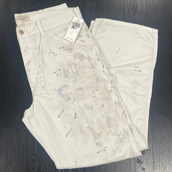 Polo Ralph Lauren- Relaxed fit painted carpenter jean